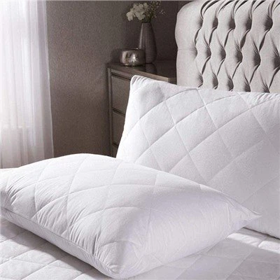 Pelindung Bantal Tahan Air Microfiber Berlapis Kapas