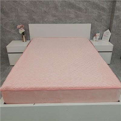 Bed Cover Bulu Beludru Mewah Lembut